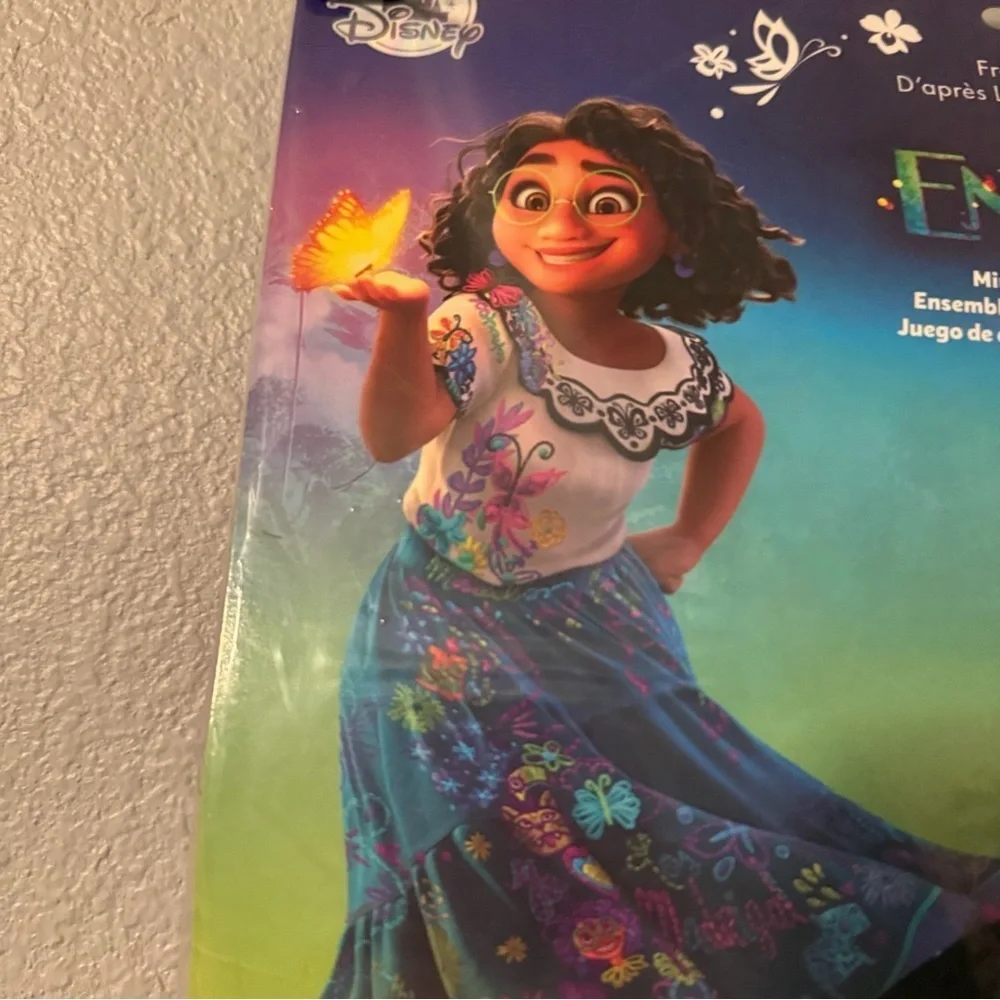 New Disney Parks Encanto Mirabel Youth Accessory Costume Set